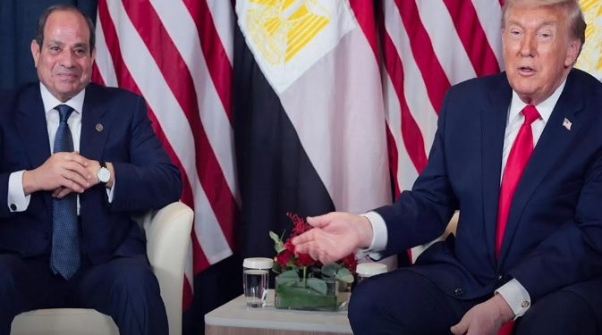 لقاء رفيع المستوى بين السيسي وترامب على هامش قمة مجموعة السبع