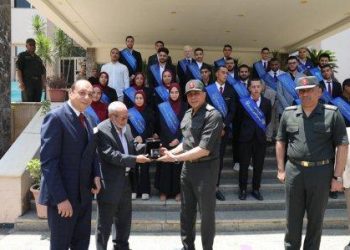 جامعة بنها تنظم زيارة لطلابها لإدارة المساحة العسكرية لتعزيز الوعي بالمشروعات القومية