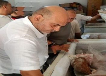 ضبط “300” كيلو لحوم فاسدة داخل عدة مطاعم ببنها وإحالتها للنيابة