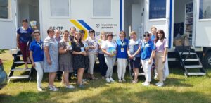 Мобільний Центр допомоги врятованим міста Київ відвідав Бочечківську громаду, що на Сумщині.