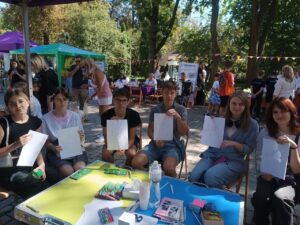 Команди Центру допомоги врятованим та мобільних бригад соціально-психологічної допомоги Києва взяли участь у цьогорічному фестивалі «Майстерня міста 2.0: Безпека та сталий розвиток»!