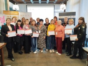 Тренінги «Посилення ефективності взаємодії суб’єктів у сфері запобігання та протидії ДН та ГЗН» відбулися у Первомайську та Кам’янець-Подільському.