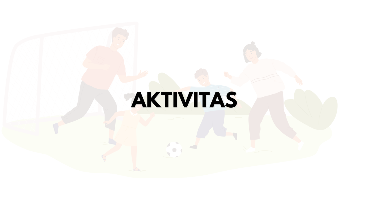 Keluarga bermain sepak bola