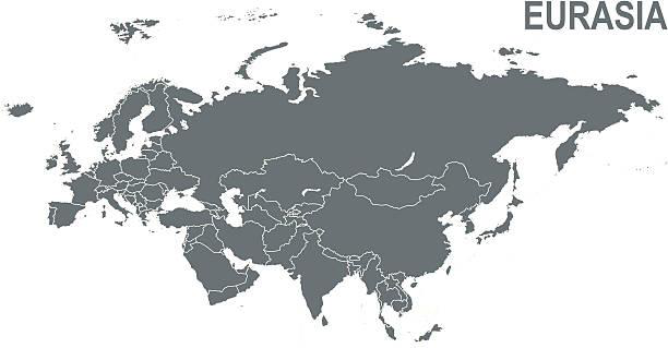 map of Eurasia