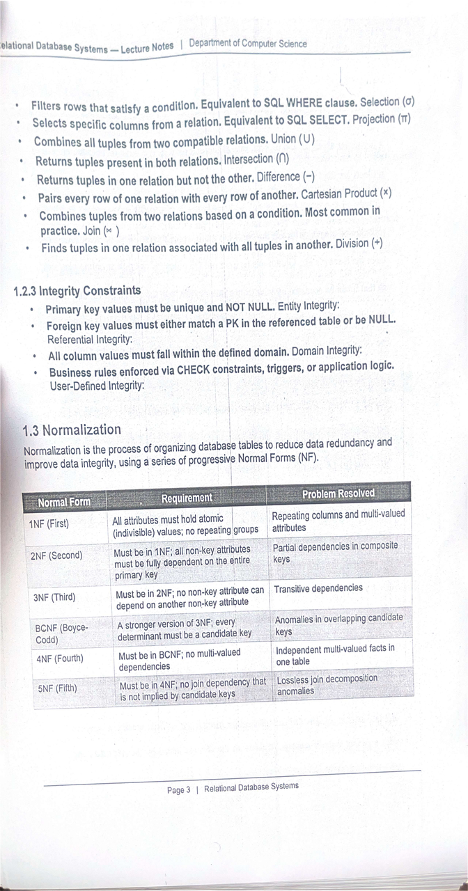 Normal Form excerpt