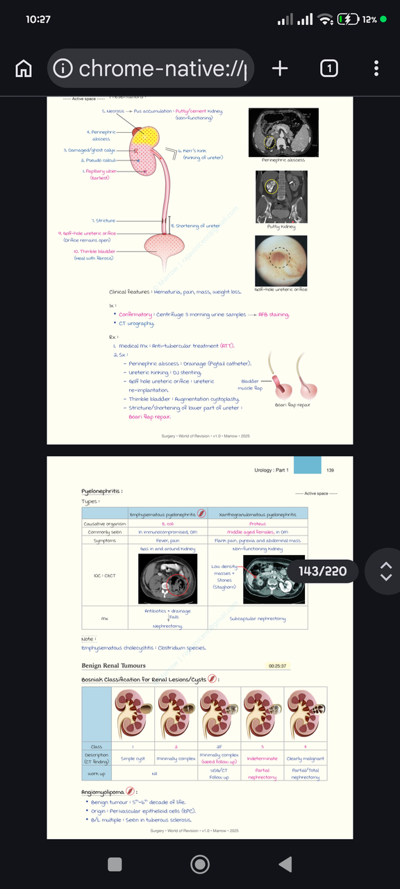 Study notes page