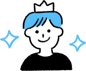 Blue hair illustration for 'ao'