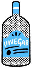 vinegar bottle illustration