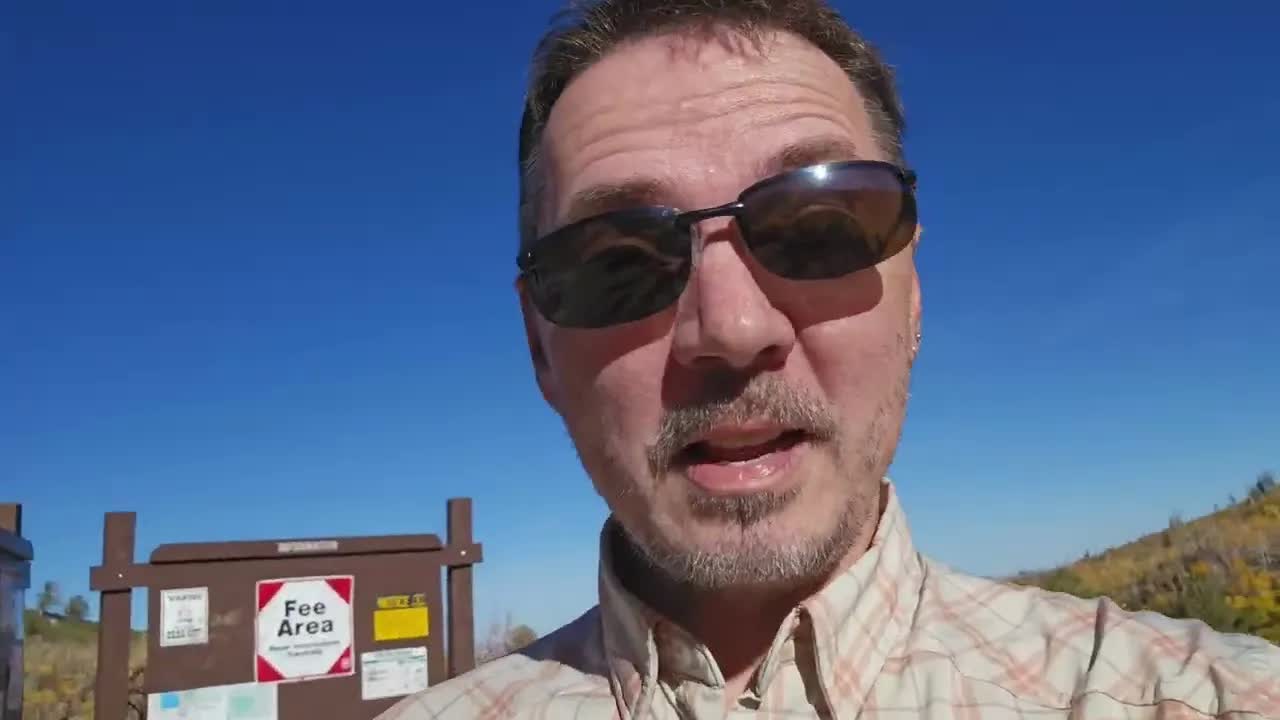 Driving RV to Mountain Campground After Tire Repair