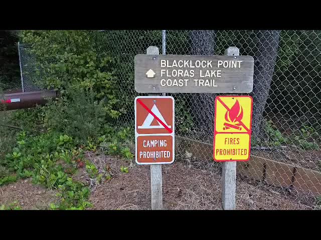 Early Morning Coast Hike and Boundary Violation Response