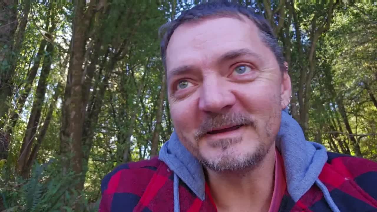 Processing Emotional Break at River Campsite