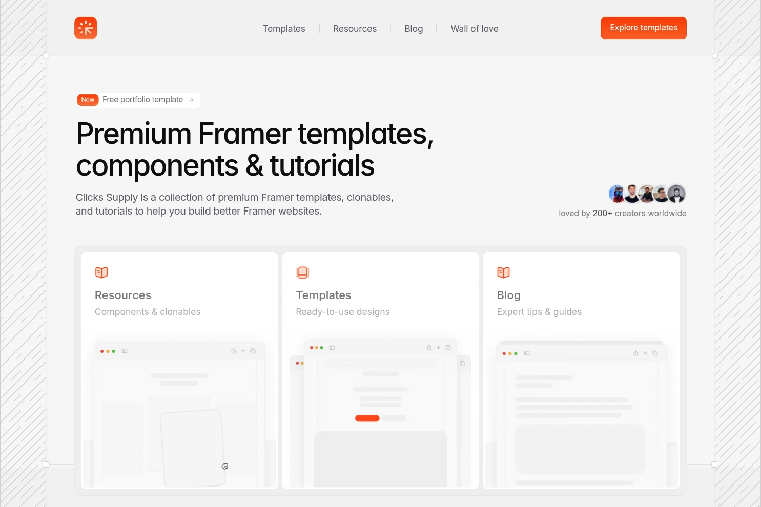 Preview of clicks.supply