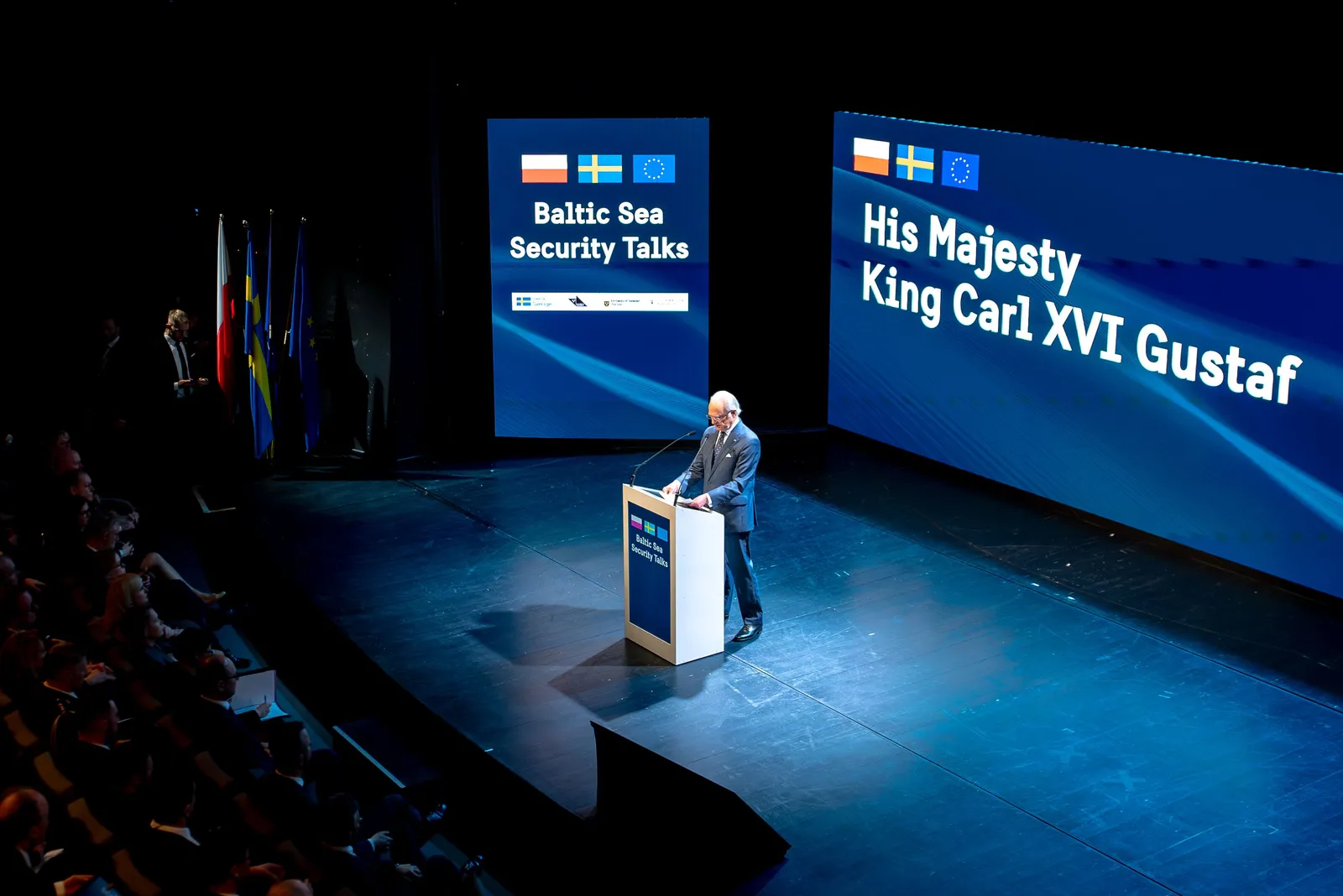 Król Szwecji Karol XVI Gustaw w Teatrze Wybrzeże!