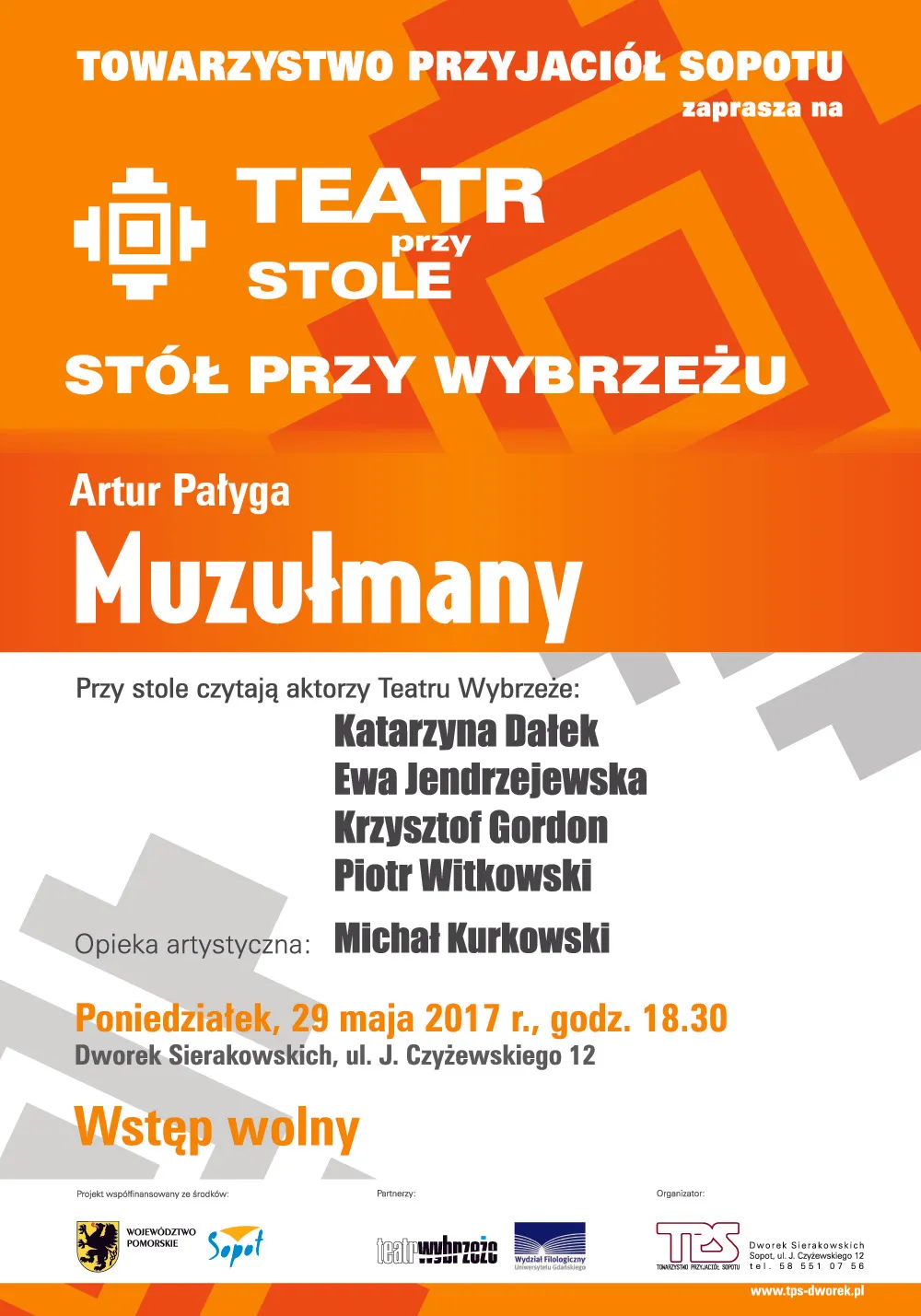 Ósma odsłona projektu Teatr przy Stole/Stół przy Wybrzeżu