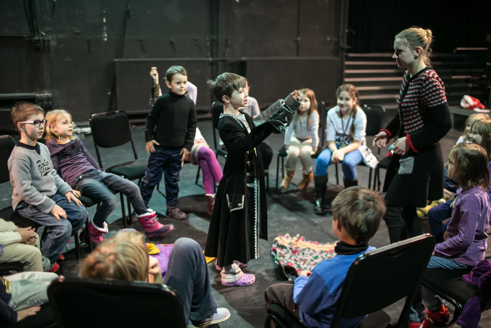 Mobilne zajęcia dla półkolonii z Teatrem Wybrzeże