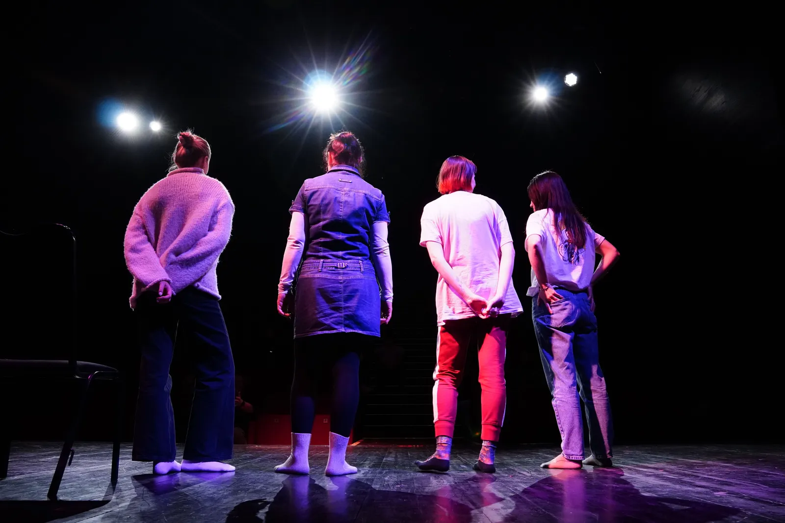 Podczas wczorajszej Doświadczalni Teatralnej dotykaliśmy dźwięku