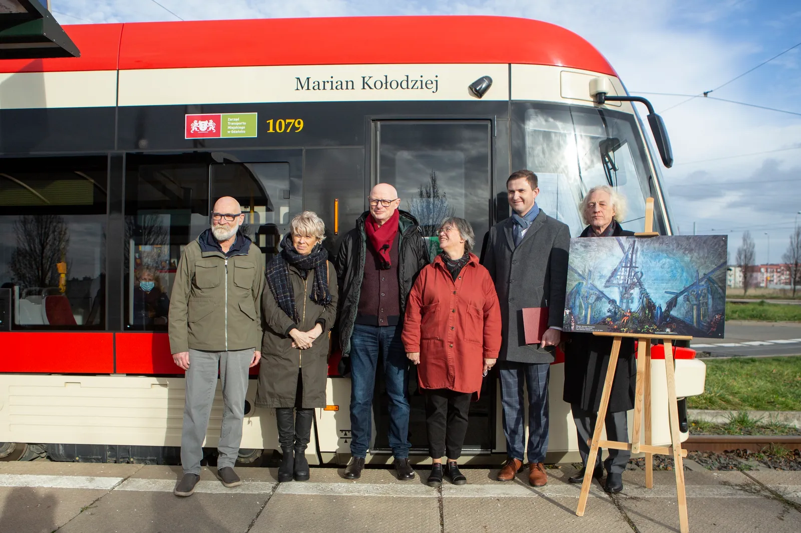 Marian Kołodziej patronem gdańskiego tramwaju