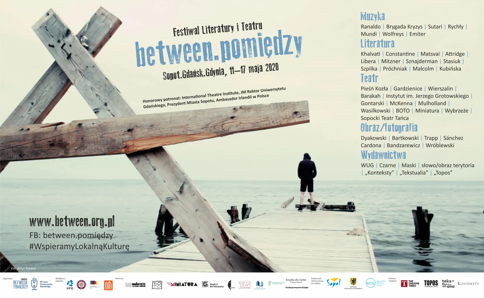 BRONIEWSKI na XI Festiwalu Literatury i Teatru Between.Pomiędzy