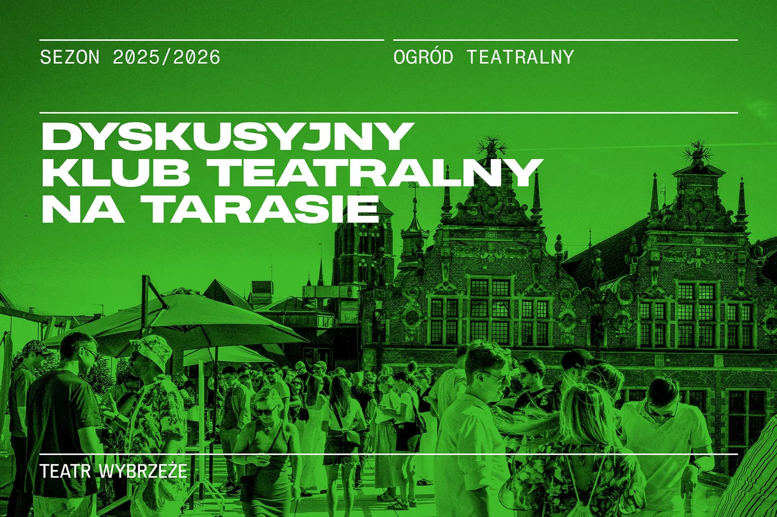 Dyskusyjny Klub Teatralny na tarasie