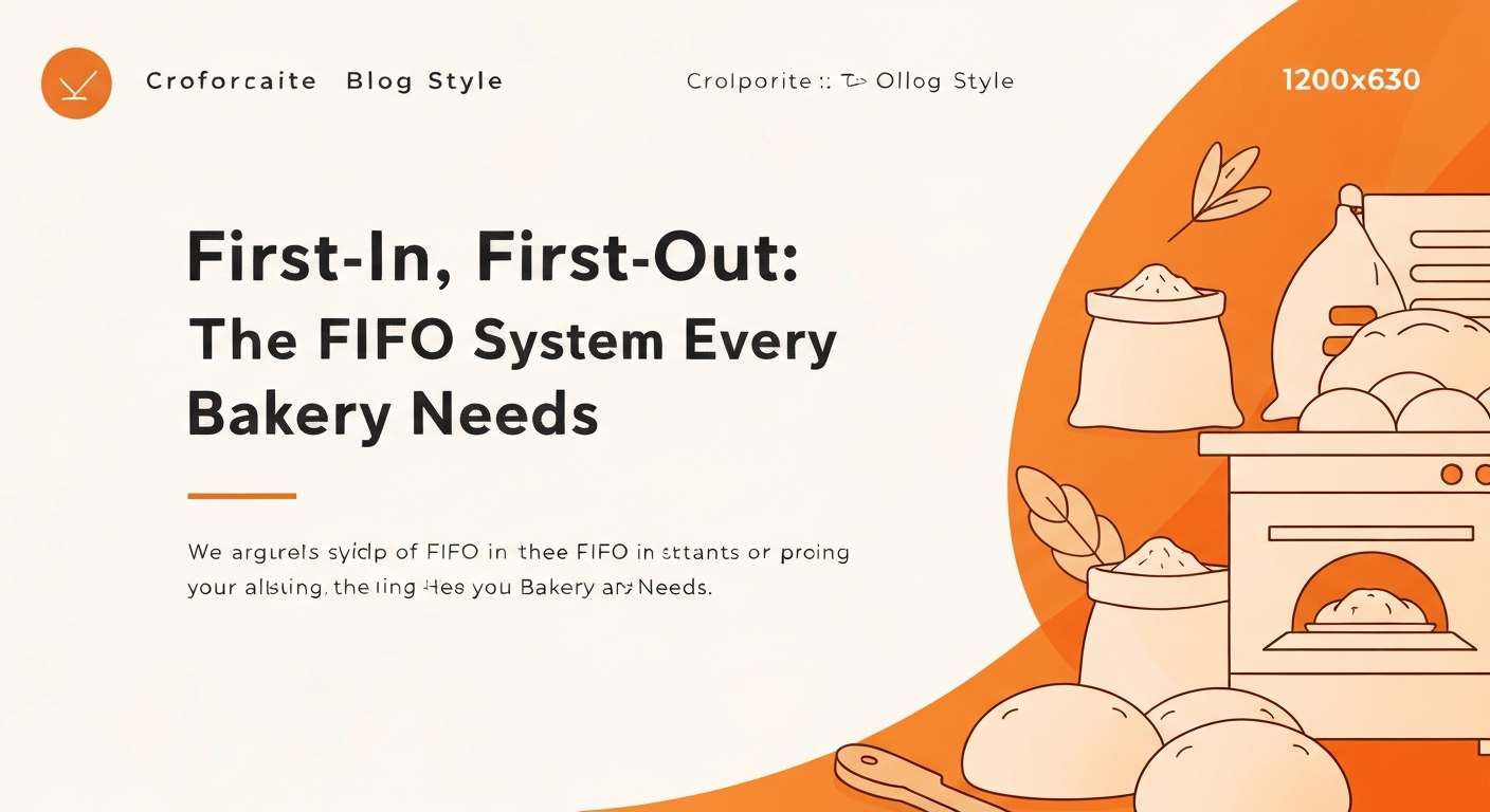 FIFO Inventory System for Bakeries | BakeOnyx