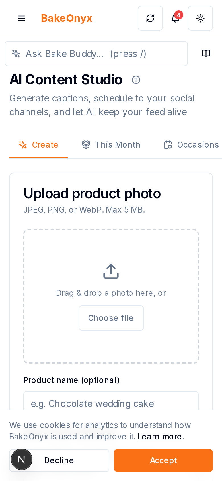 Content Studio on mobile and iPad