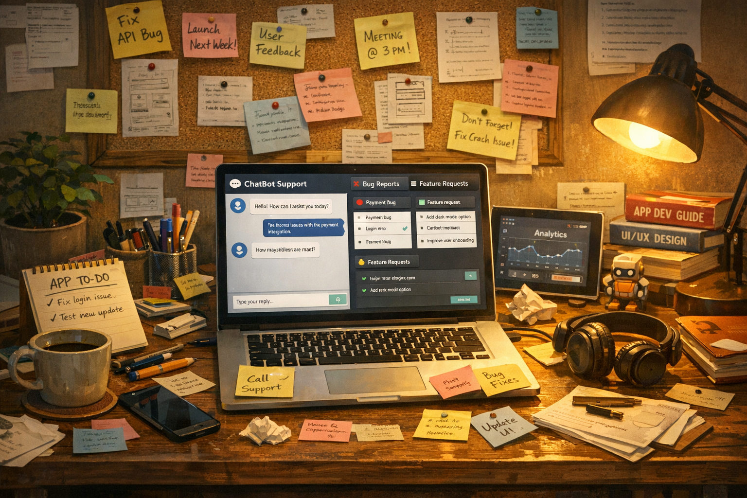 Messy app workflow beyond chat only interfaces