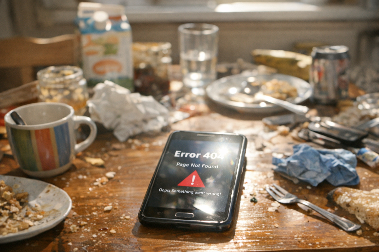 Phone screen showing a limited assistant experience