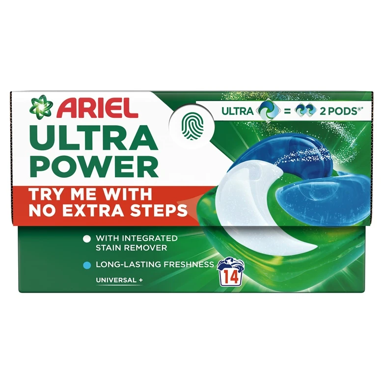 ARIEL Veļas kapsulas Ariel Ultra Power