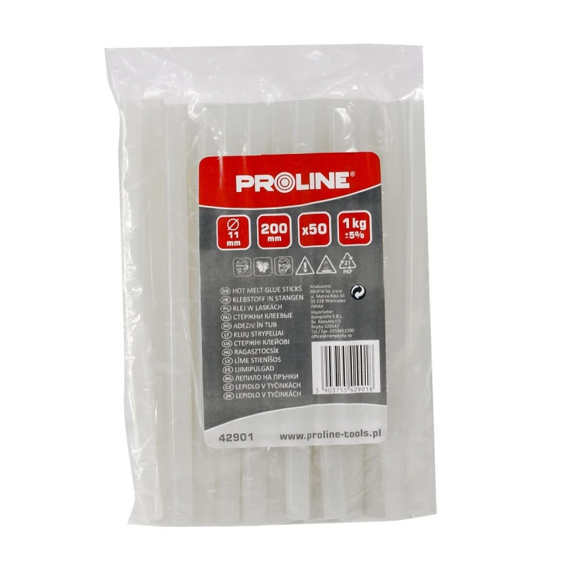 PROLINE Brusiņi līmes 11x200mm 50gb ,1kg