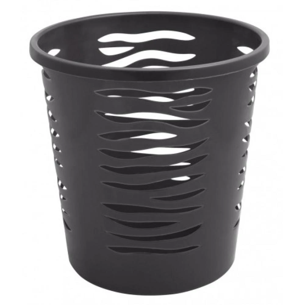 BRANQ Papīrgrozs 10L Zebra pelēks