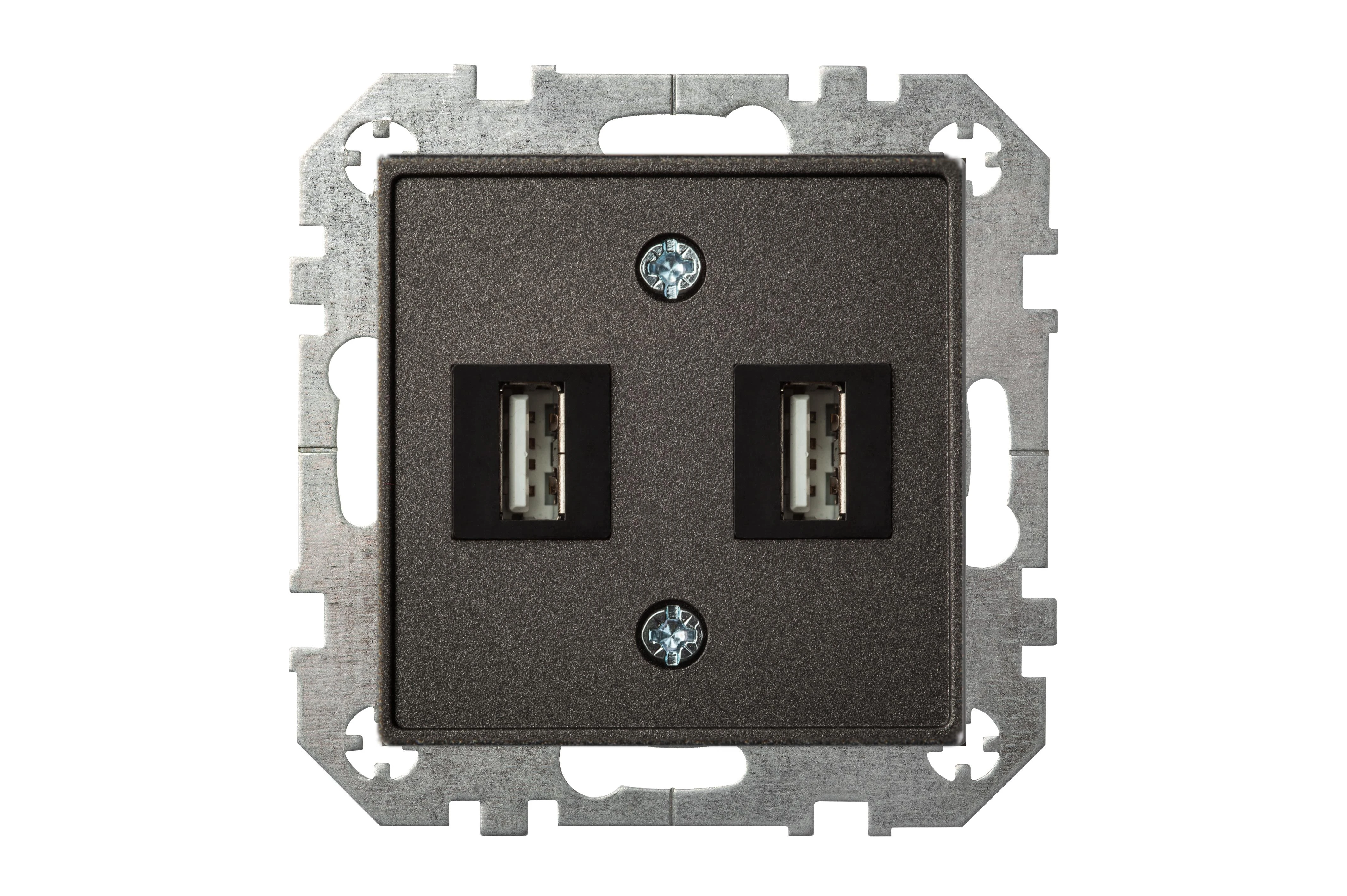 LIREGUS USB lādētājs Liregus Epsilon, antracīta