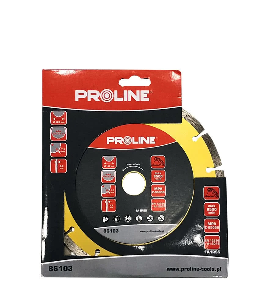 PROLINE Dimanta disks PSG 180x22mm betonam