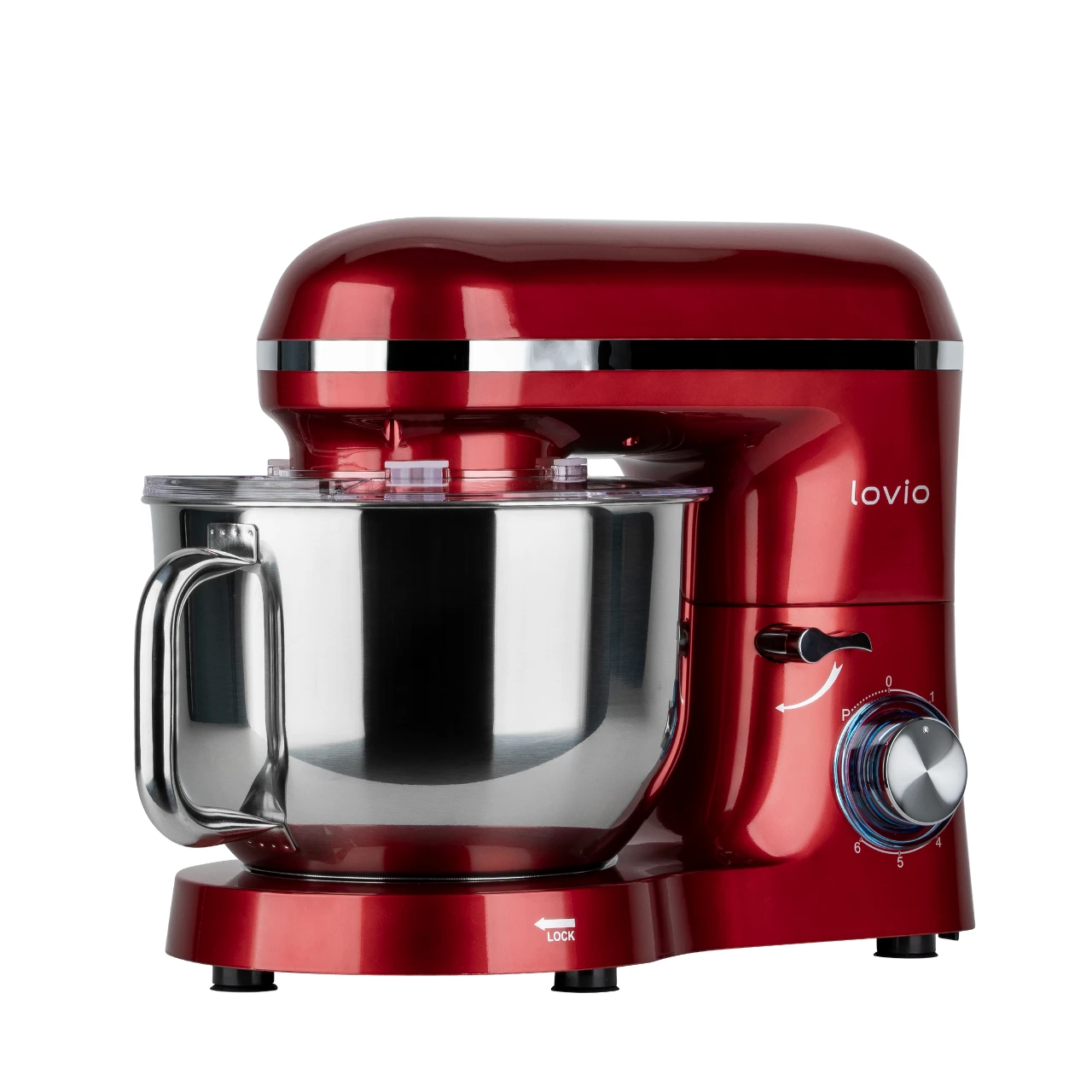 LOVIO Lovio LVSTM01RD ChefAssistant Planetary Mixer