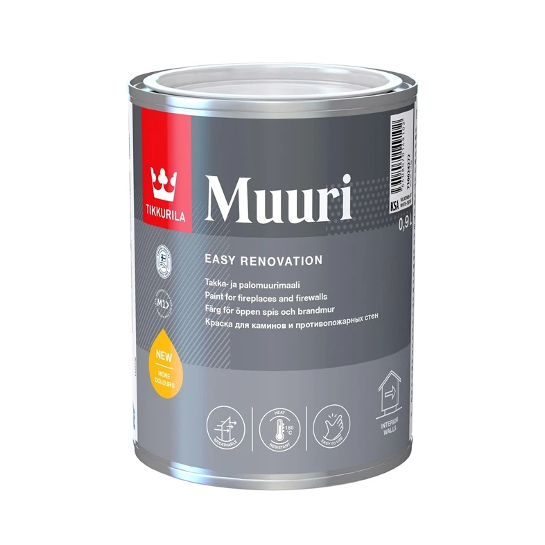 TIKKURILA Karstumizturīga krāsa, daudzveidīgs Tikkurila Muuri