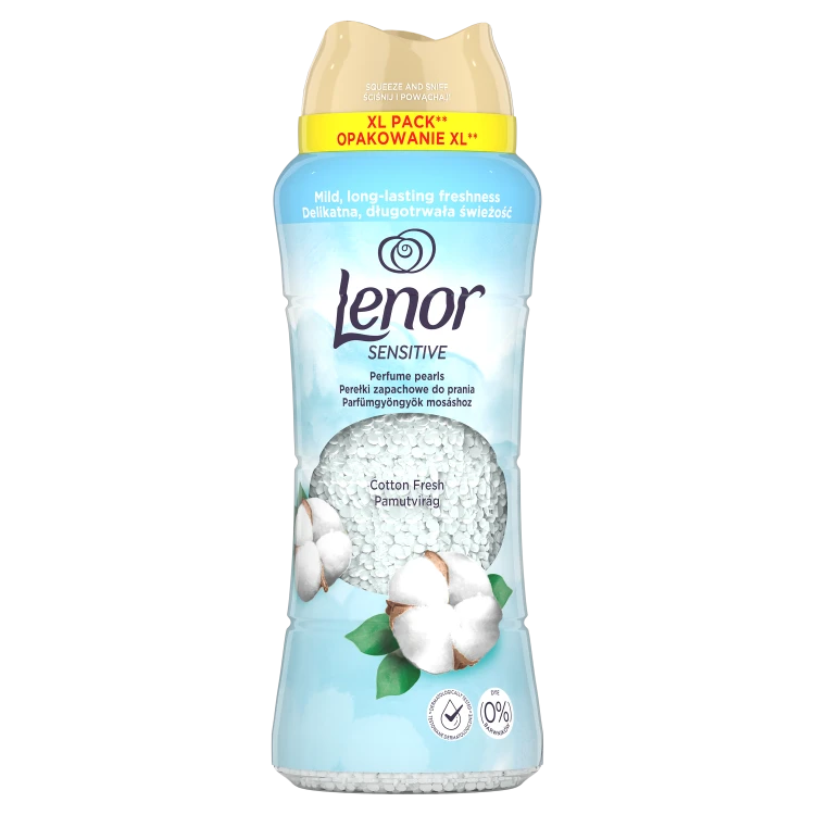 LENOR LENOR Smaržu Granulas Sensitive Cotton
