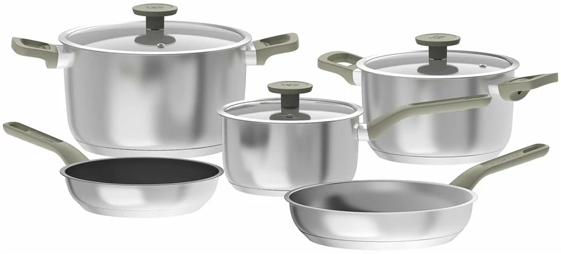 BERGHOFF Katlu un pannu komplekts. ar