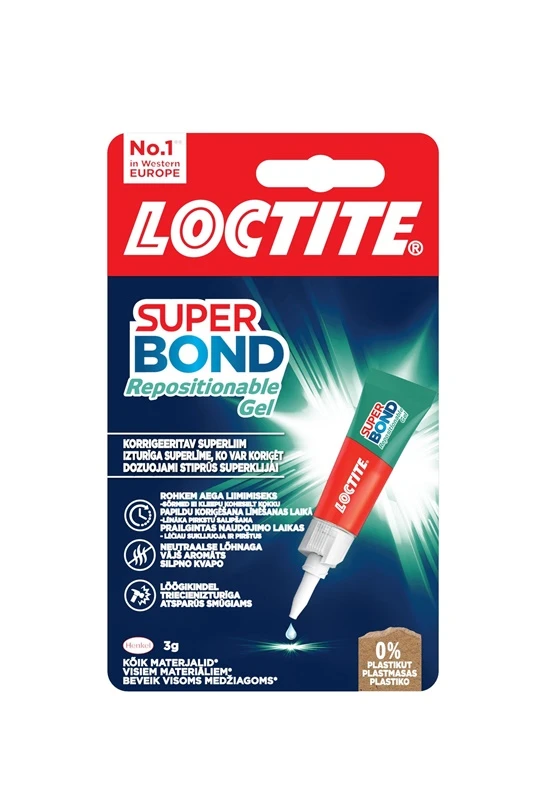 LOCTITE Līme kontakti Loctite Super Bond