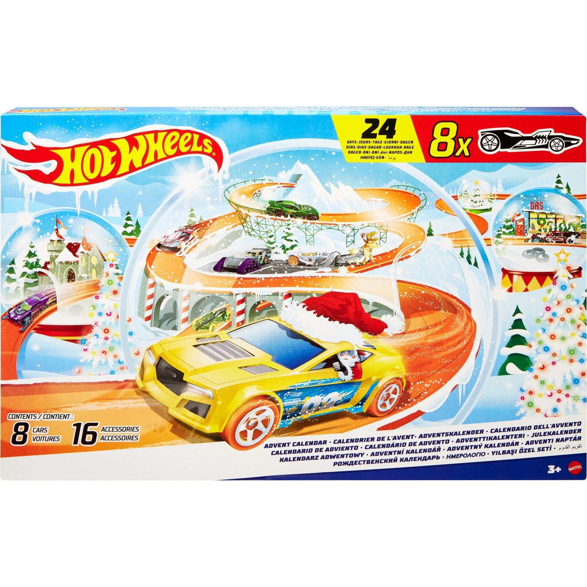 HOT WHEELS Adventes kalendāri Mattel Hot
