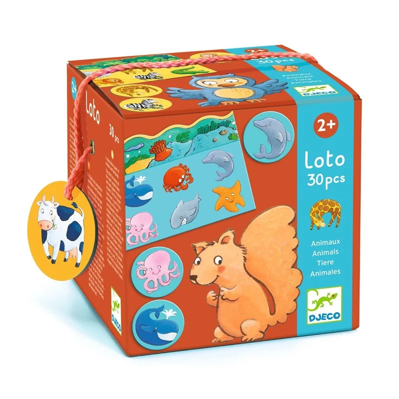 DJECO Galda spēle Djeco Lotto Animals