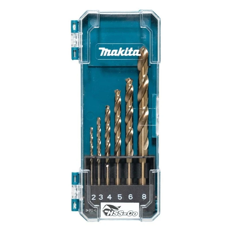 MAKITA Metāla urbju komplekts Makita D-75758
