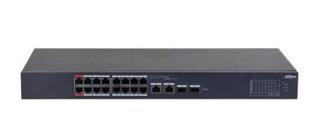 DAHUA Switch-DAHUA-CS4218-16ET-240-Type L2-Desktop/pedestal-16x10Base-T / 100Base-TX-PoE ports