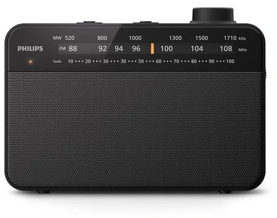 PHILIPS Radio uztvērējs Philips TAR2509/10, melna