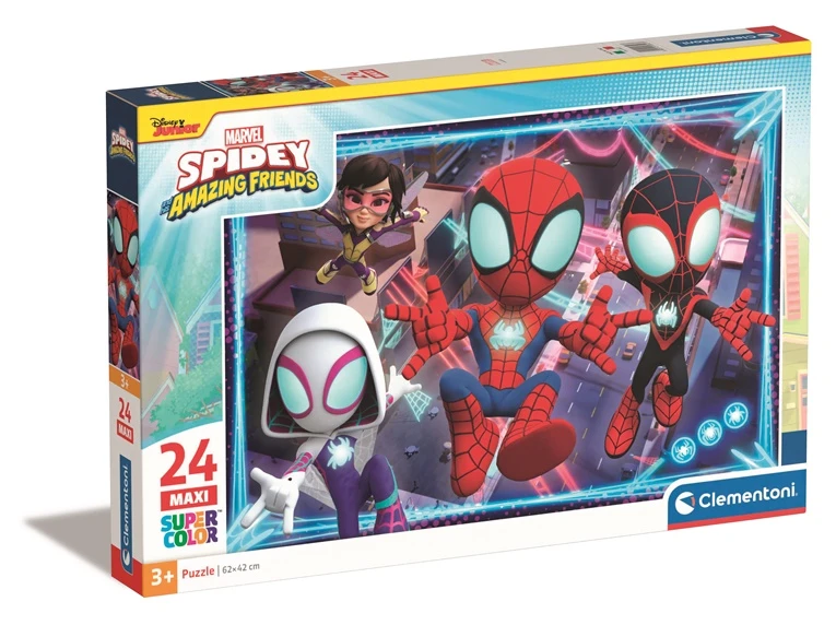 CLEMENTONI Puzle Clementoni MAXI SPIDEY 28527