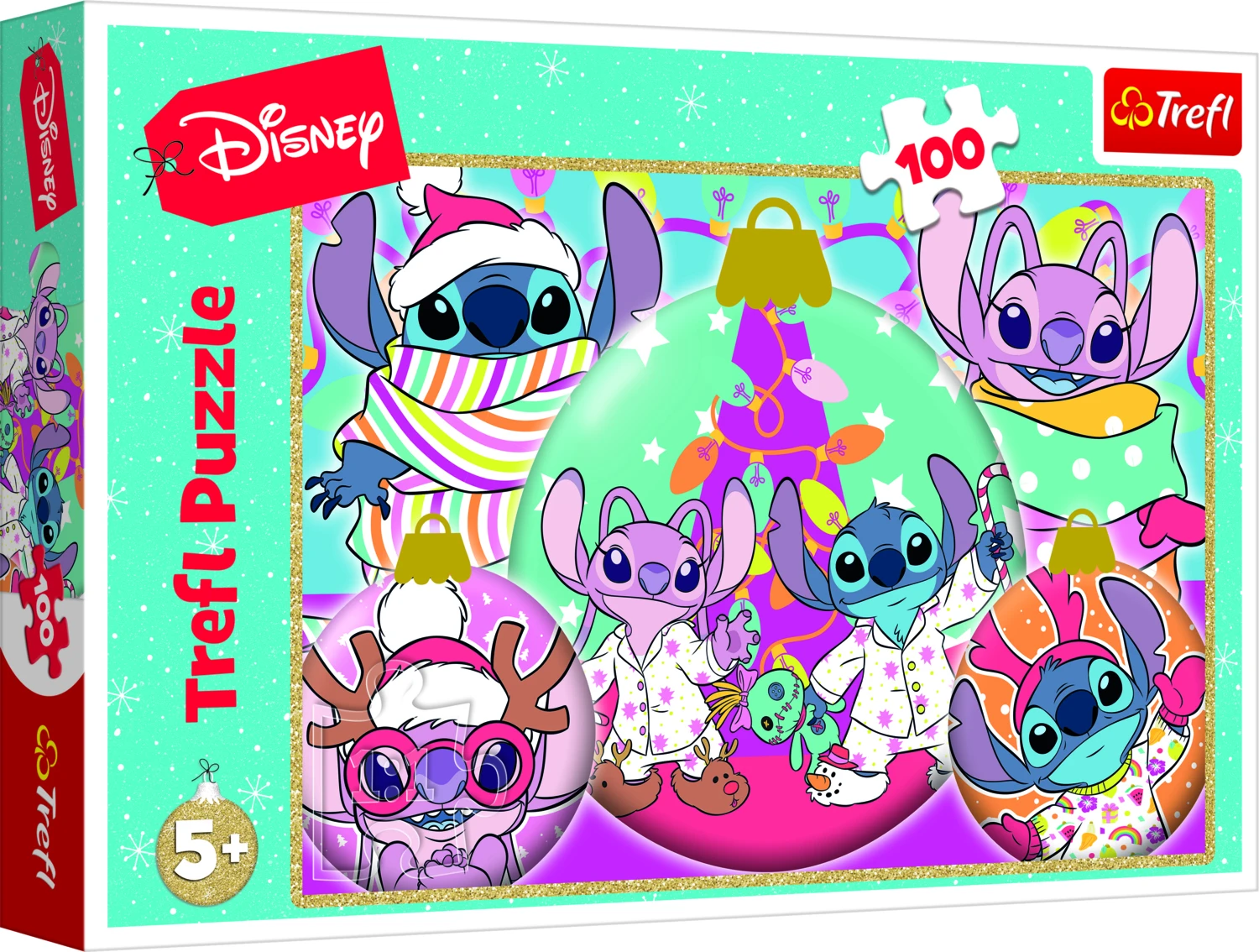 TREFL TREFL DISNEY STITCH Puzle Ziemassvētki