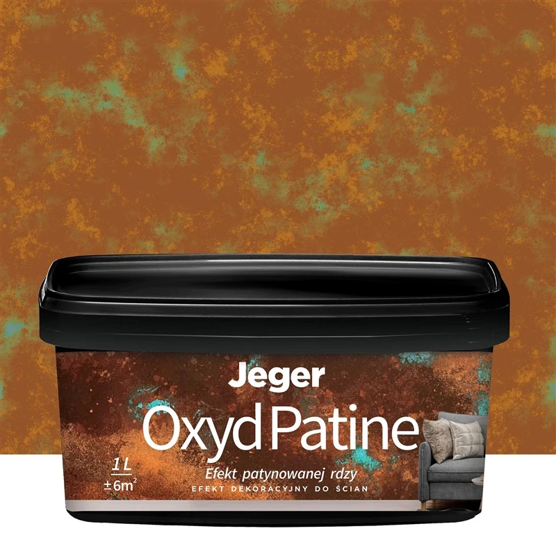 JEGER Dekoratīvais apmetums, sienas Jeger Oxyd