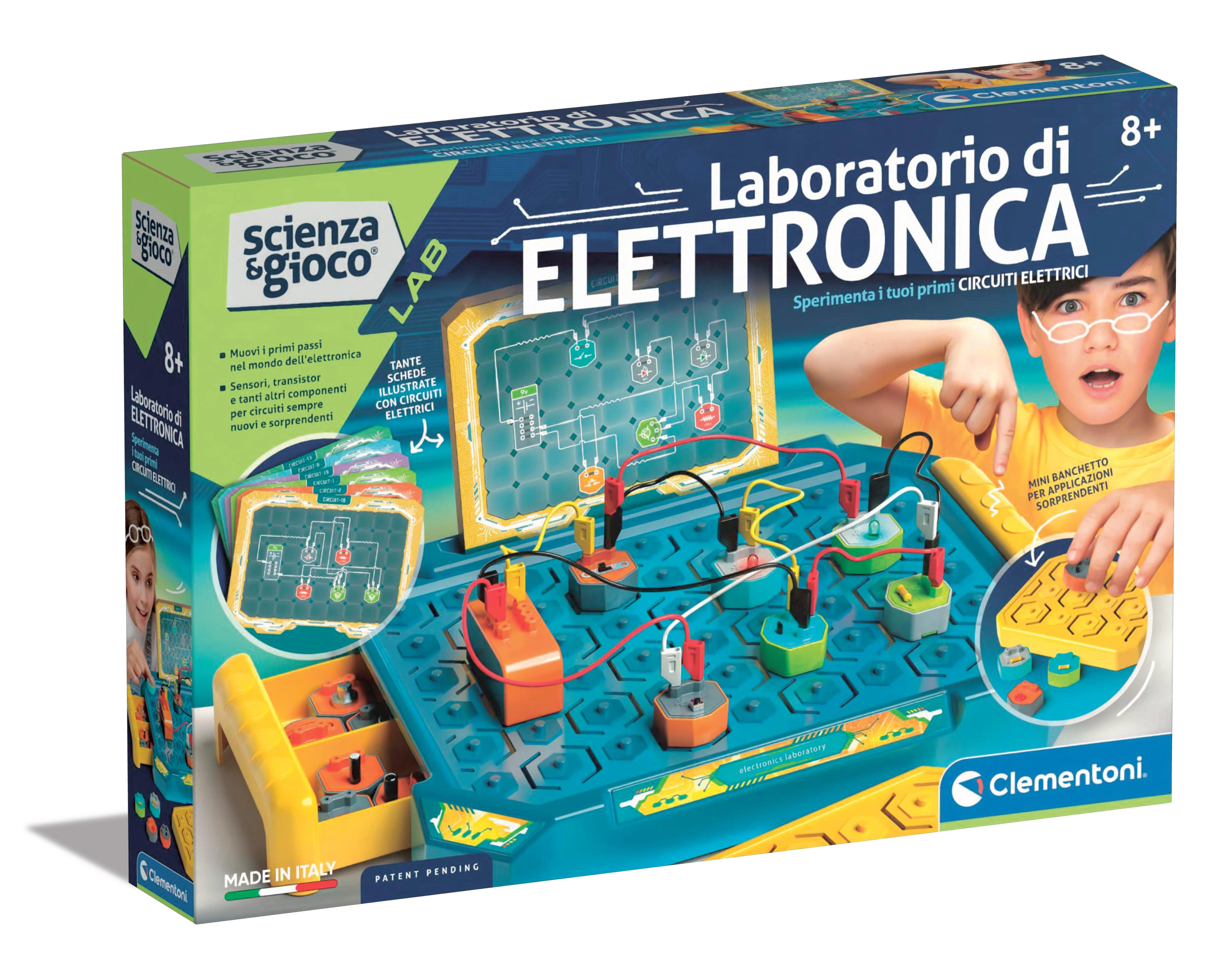 CLEMENTONI Elektroniskā laboratorija Clementoni Electricity 57033