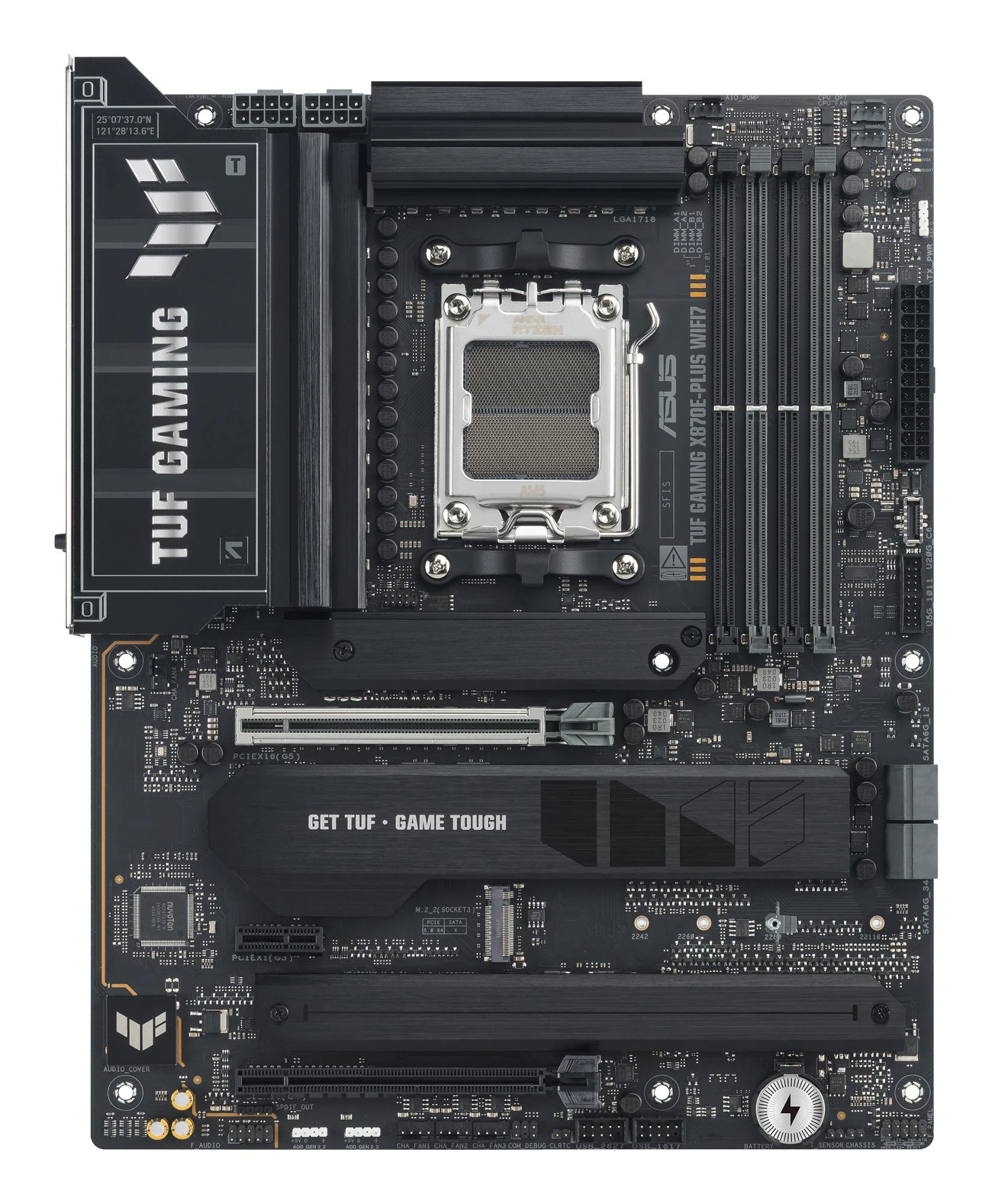 ASUS Mainboard-ASUS-AMD X870E-SAM5-ATX-Memory DDR5-Memory slots 4-1xPCI-Express
