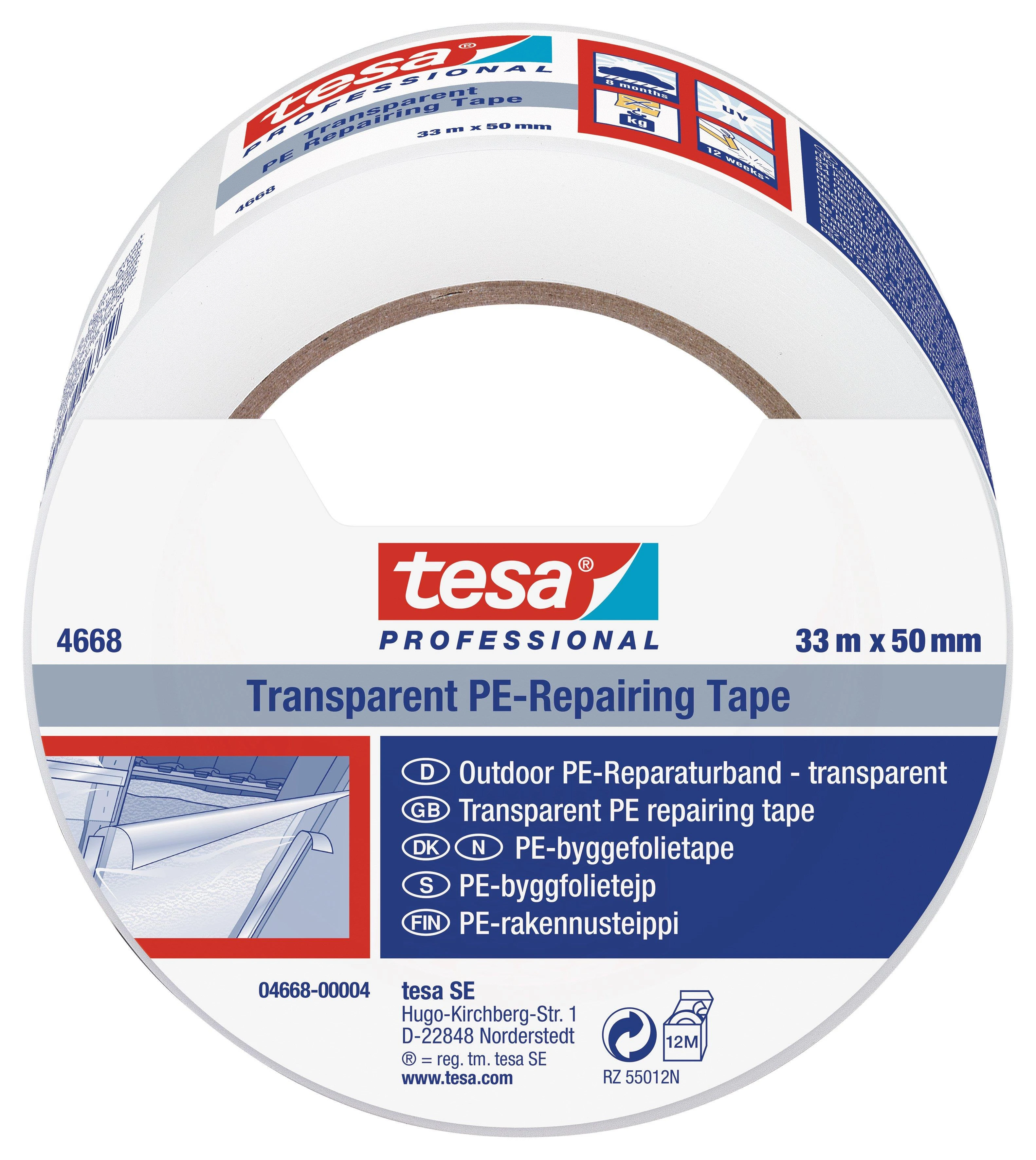 TESA Līmlente Tesa 4668, Vienpusējs, 33