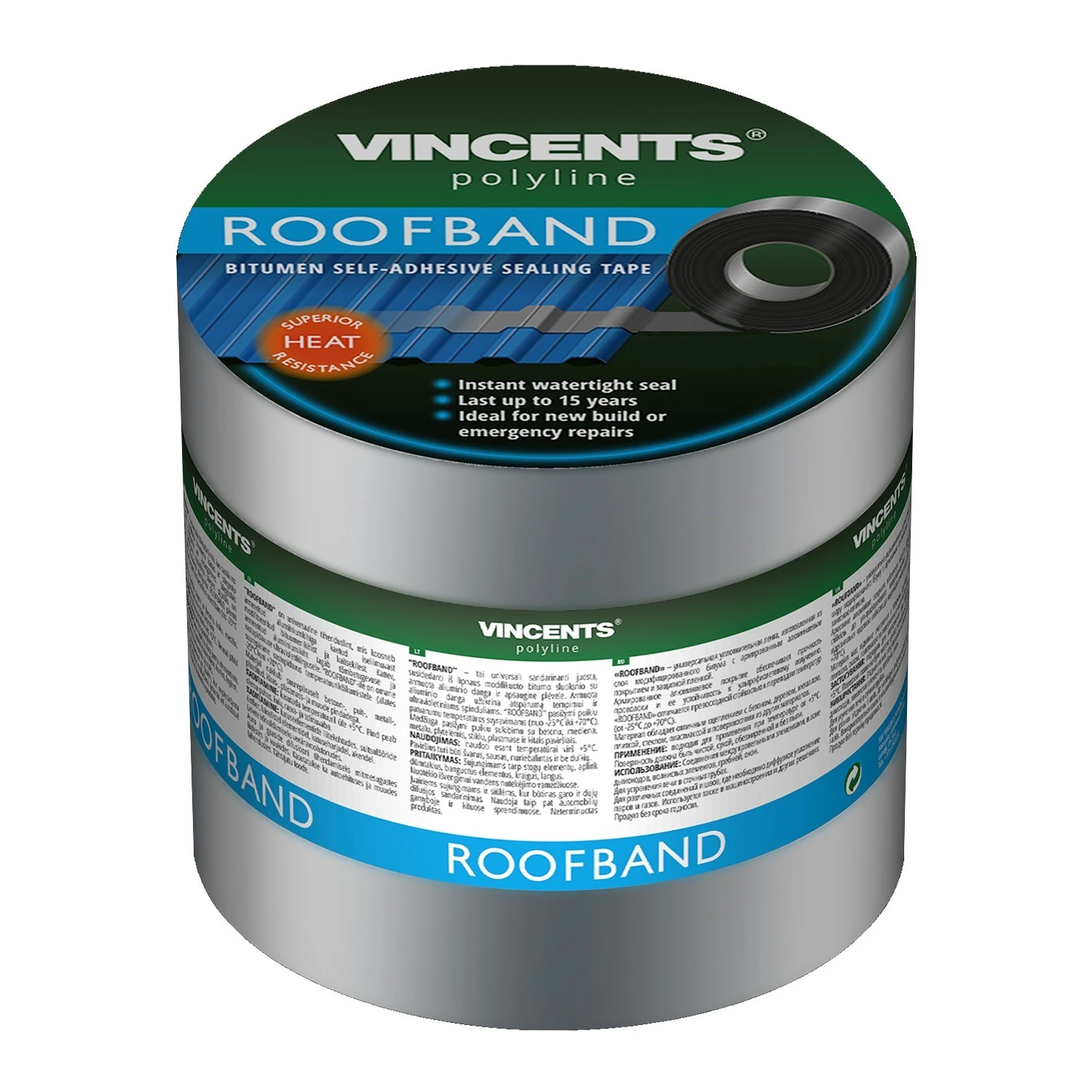 VINCENTS POLYLINE Bitumena blīvējuma lente Vincents