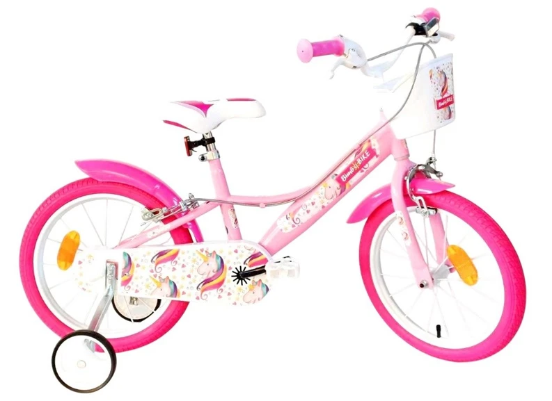 BIMBO BIKE BĒRNU VELOCIPEDS UNICORN 16